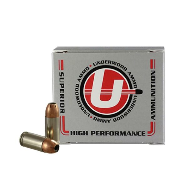 Underwood Ammo Sporting Handgun Ammunition 9mm Luger 115 gr JHP